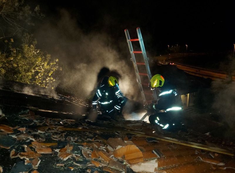 Požar objekta (2.5.2022)